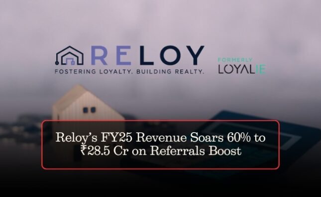 Reloy’s FY25 Revenue Soars 60% to ₹28.5 Cr on Referrals Boost