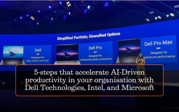 5-steps that accelerate AI-Driven productivity in your organization with Dell Technologies, Intel, and Microsoft