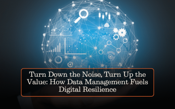 Turn Down the Noise, Turn Up the Value: How Data Management Fuels Digital Resilience