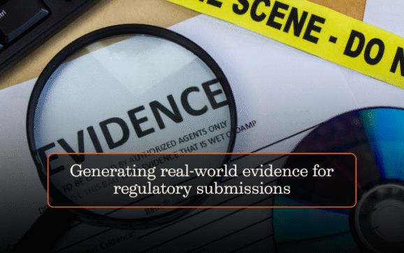 Generating real-world evidence for regulatory submissions